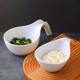 Ceramic Oval Bowl with Handle | Small | 12"