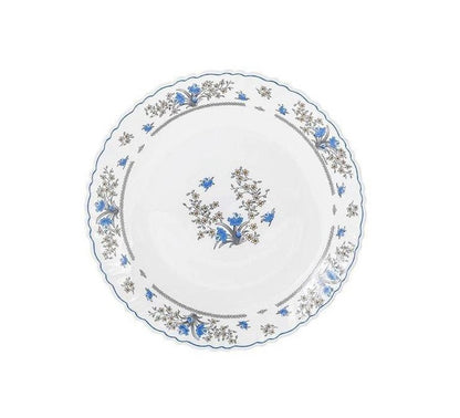 12 pcs Set | 13" Oval Platters (330mm) | Royal Blossom Design | Elegant Serving Platters