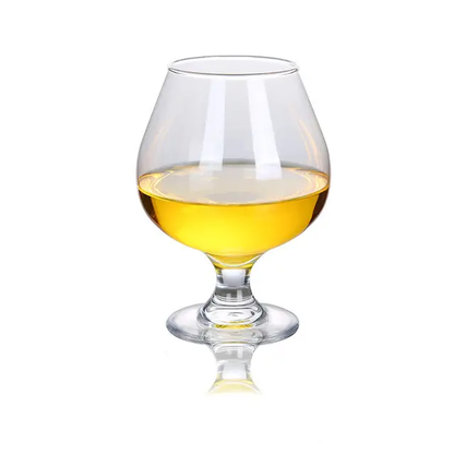 Bistro Cognac |Brandy Wine Glasses | Set of 6 Elegant Glasses for Cognac, Brandy, and Spirits