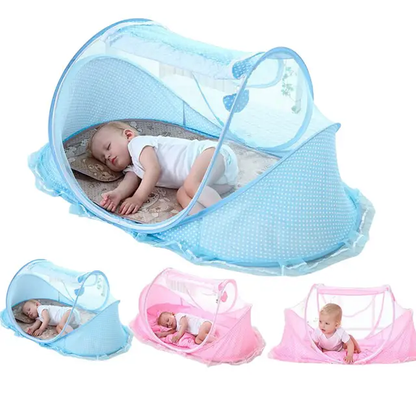 Portable Foldable Baby Mosquito Netting |Newborn Sleep Bed, Travel Baby Net, Play Tent for Children, Mixed Colors