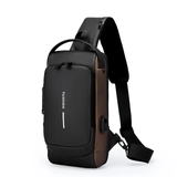 Waterproof Men's Lightweight Multipurpose Fashionable Chest Bag | Portable Crossbody Shoulder Bag