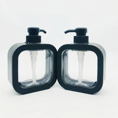 Black Multifunctional 400ml Refillable Soap Pump | Dispenser | Soap, Sanitizer, Lotion, Shower Gels, & Antiseptics