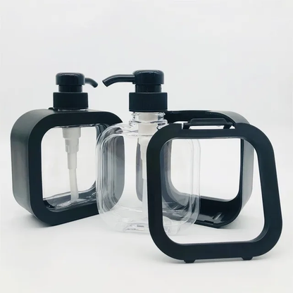 Black Multifunctional 400ml Refillable Soap Pump | Dispenser | Soap, Sanitizer, Lotion, Shower Gels, & Antiseptics