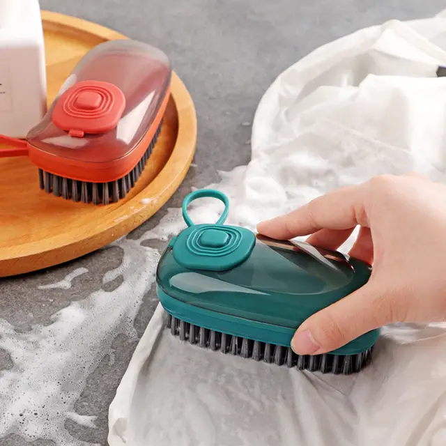 Hydraulic Refillable Cleaning Brush |Multifunctional, Simple, and Efficient Cleaning Tool for Home and Kitchen