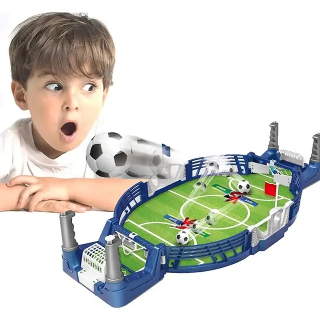 Kids Educational Mini Soccer Game |Portable Desktop Tabletop Football Toy for Family Play, 38x18.5x8 cm