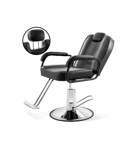 Imported Hydraulic Reclining Salon Chair |Professional Barber and Hairdressing Styling Chair | Imported Hydraulic Reclining Salon Chair with Adjustable Footrest