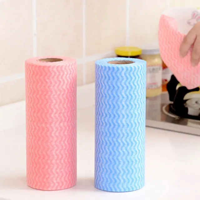 Reusable Wipe Sheet | 50 Detachable Sheets for Multipurpose Cleaning, Available in Pink and Blue