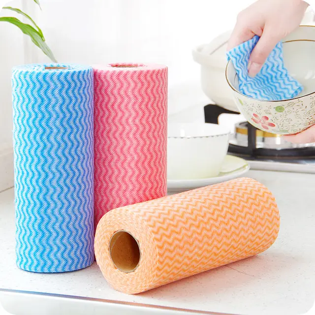 Reusable Wipe Sheet | 50 Detachable Sheets for Multipurpose Cleaning, Available in Pink and Blue