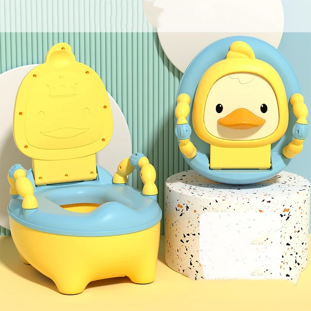 High Quality Kids Potty | Cartoon Duck Baby Toilet Seat