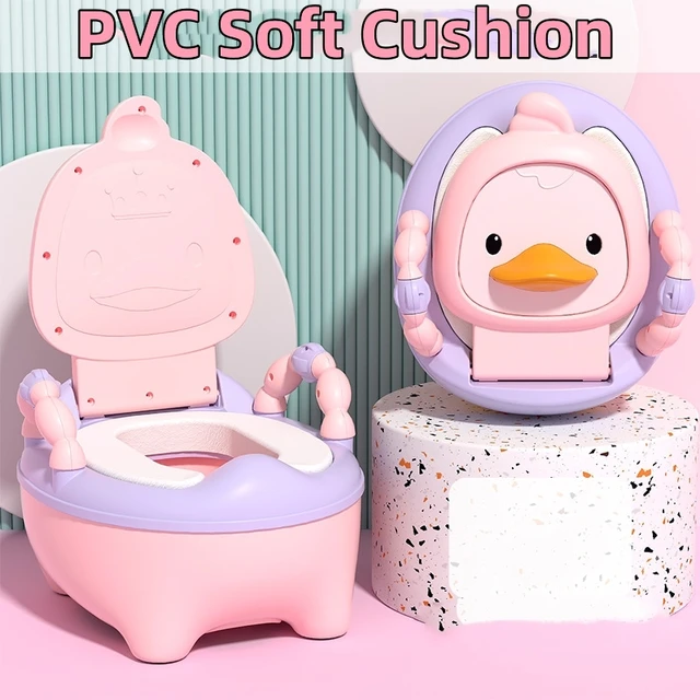 High Quality Kids Potty | Cartoon Duck Baby Toilet Seat