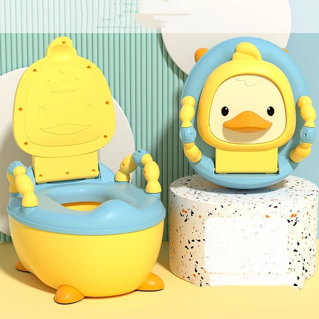 High Quality Kids Potty | Cartoon Duck Baby Toilet Seat