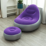 Inflatable Seat Plus Foot Rest with Pump