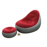 Inflatable Seat Plus Foot Rest with Pump