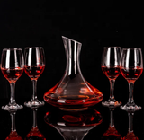 High Quality Glass, Durable And Stylish 5 Piece Wine Decanter Set