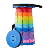 Multipurpose Retractable|Portable Rainbow Stool