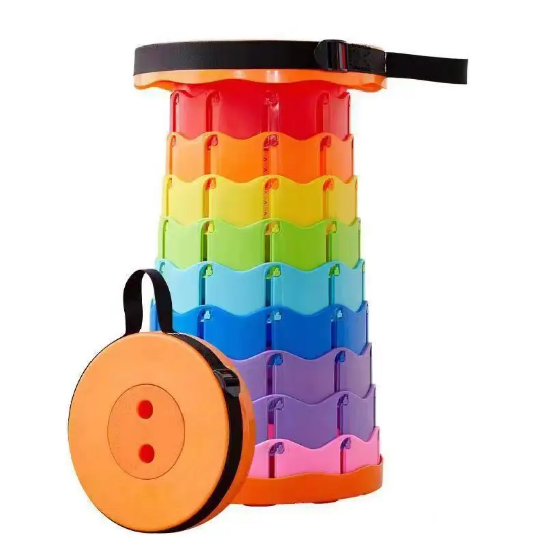 Multipurpose Retractable|Portable Rainbow Stool