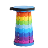 Multipurpose Retractable|Portable Rainbow Stool