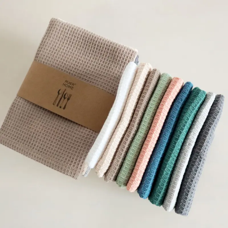 Furaha Finds 2pcs Cotton plain dish towel