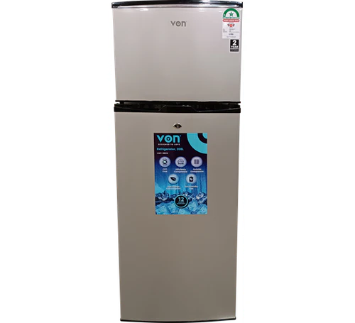 VON VRT 138DRHX Double Door Refrigerator – Efficient and Stylish Cooling Solution