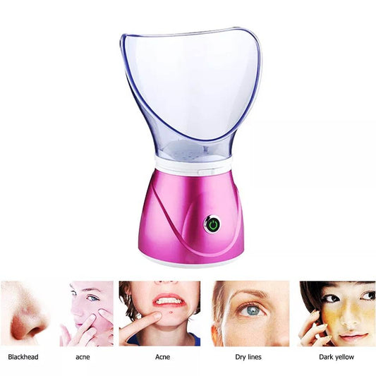 Facial Steamer | Hydrating & Rejuvenating Facial Spa | Compact, Easy-to-Use Steamer for Clearer, Healthier Skin