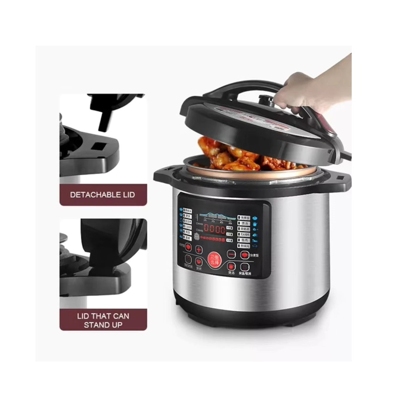 MIKA Smart Pressure Cooker | 6L Electric Pressure Cooker