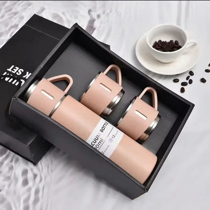 500ml Stainless Steel Gift Set Flask | Premium Flask in Gift Pack