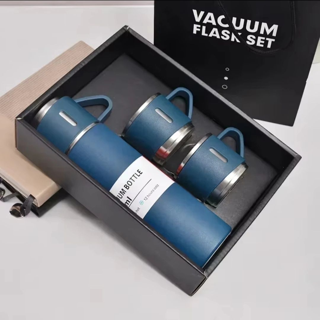 500ml Stainless Steel Gift Set Flask | Premium Flask in Gift Pack