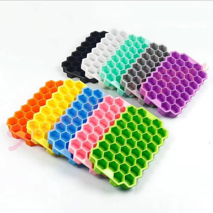 Silicone Ice Cube Tray Honeycomb Shaped | Flexible & Easy Release | BPA Free| Kitchen Gadgets|Kitchen Accessories