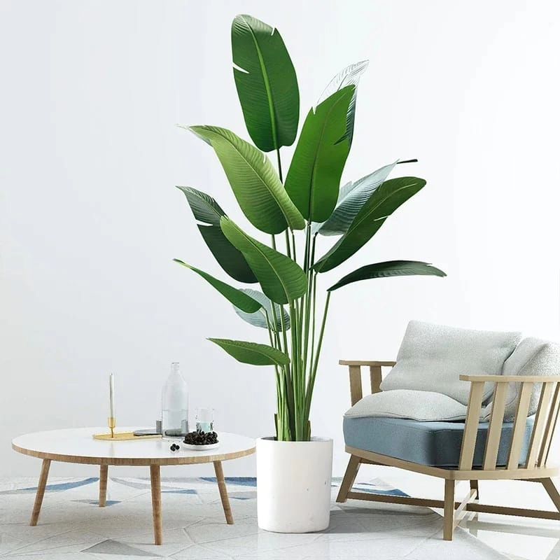 Large Artificial Banana Tree | Indoor Green Plant for Home, Garden, and Floor Decorations