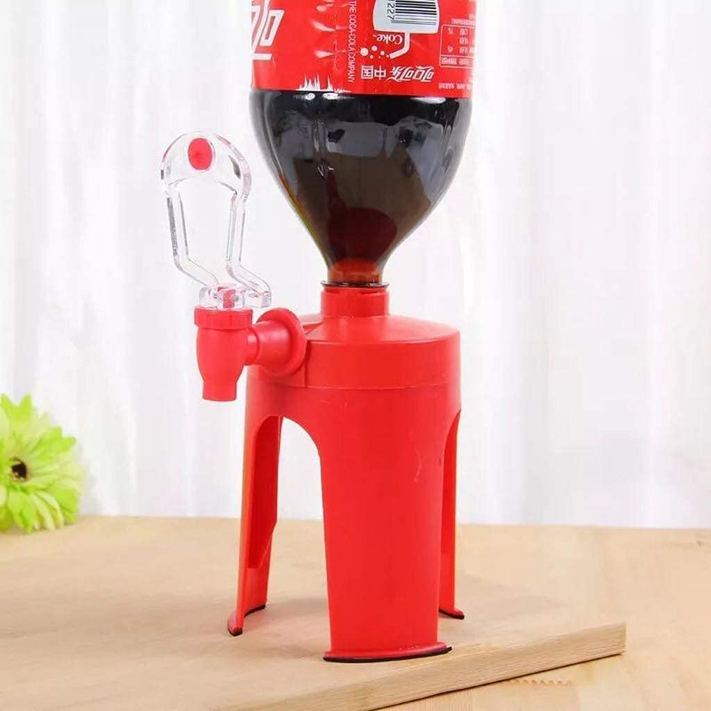 Plastic Drink Dispenser | Beverage Inverted Drinker Durable and Lightweight | Ideal for Parties, Events, and Everyday Use | Large Capacity