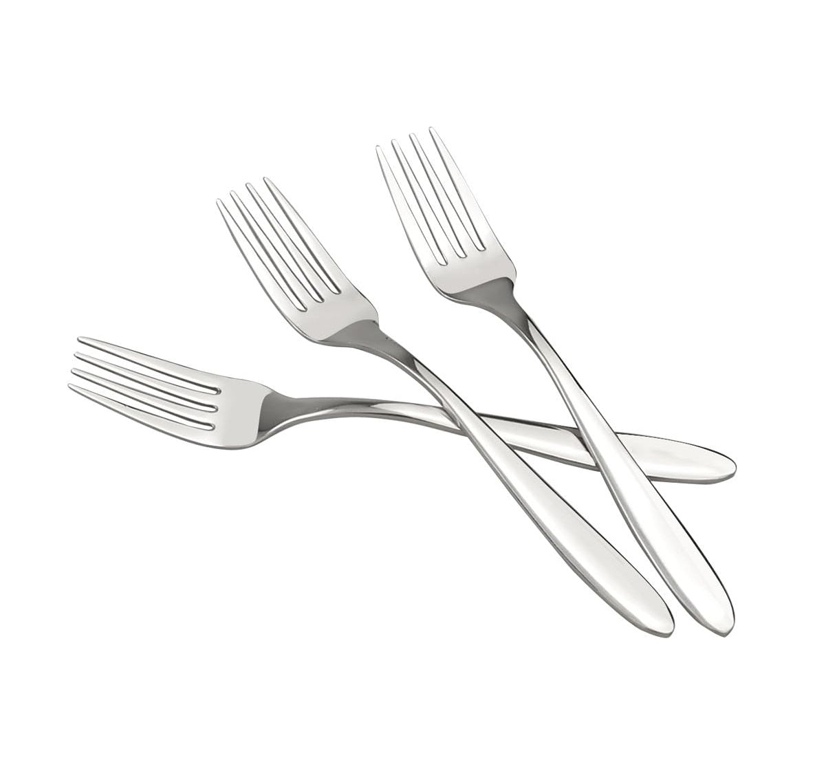 6pc  Heavy Gauge Stainless Steel Forks Set