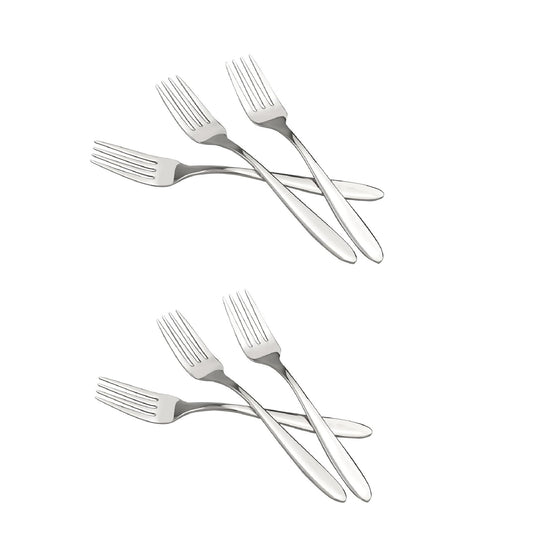 6pc  Heavy Gauge Stainless Steel Forks Set