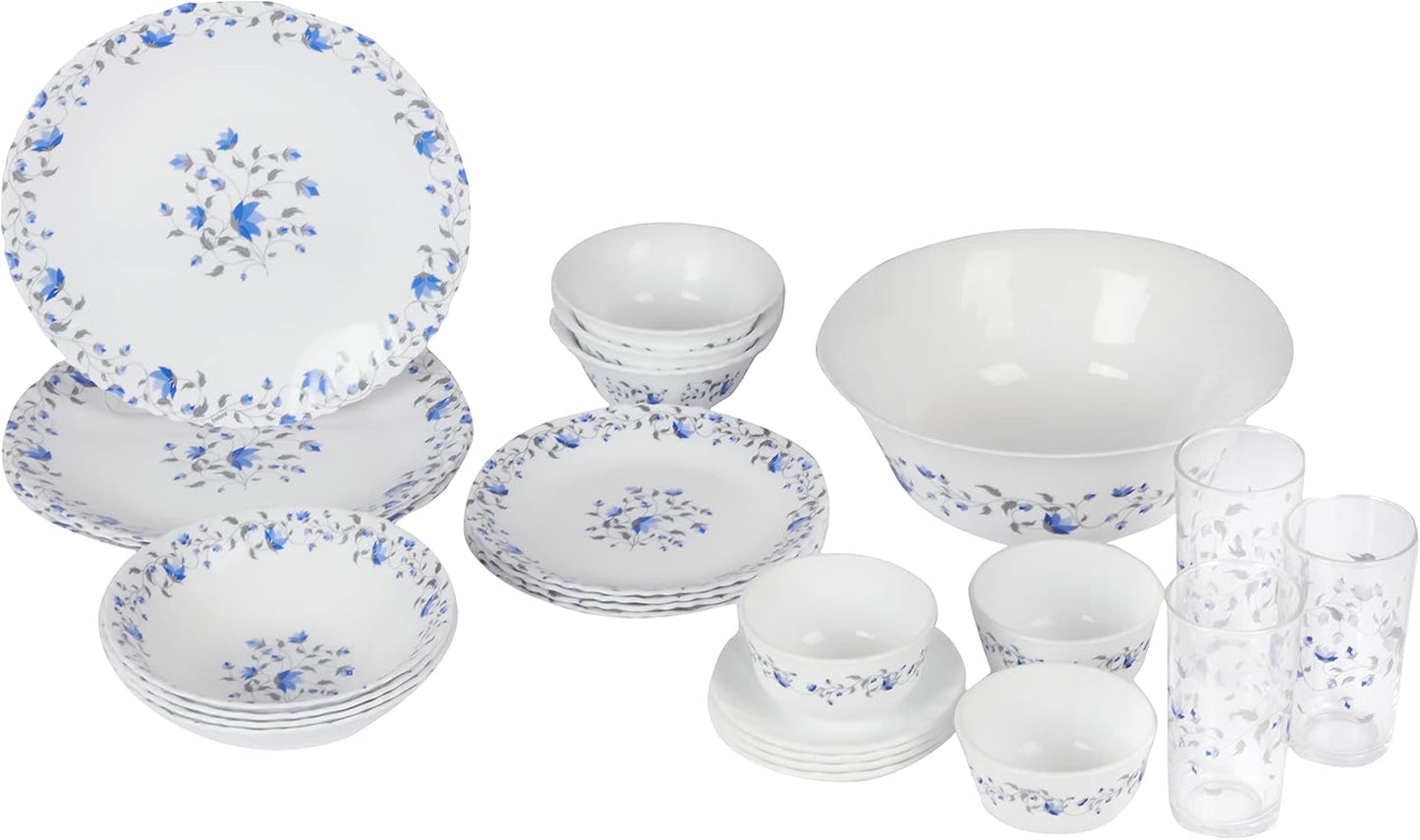 39 pcs Classique Dinner Set | Royal Blossom | Elegant and Refined | Porcelain