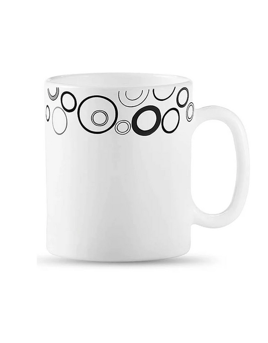 36pcs 29 cl Mugs | Misty Drops | Delicate and Stylish | Porcelain