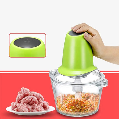 250W Durable & Efficient Stainless Steel 2.0Litre Capacity Electric Mincer | Meat | Vegetables | Mincing Meat