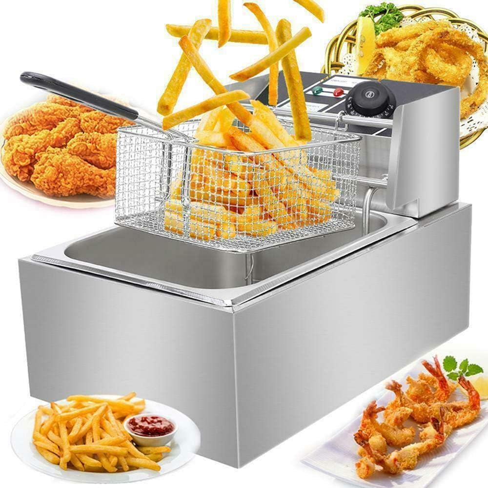 REDBERRY Premium Range Electric Fryer - Single 6L