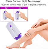 Rechargeable Face & Body Painless Hair Remover  Smooth Skin Made Easy