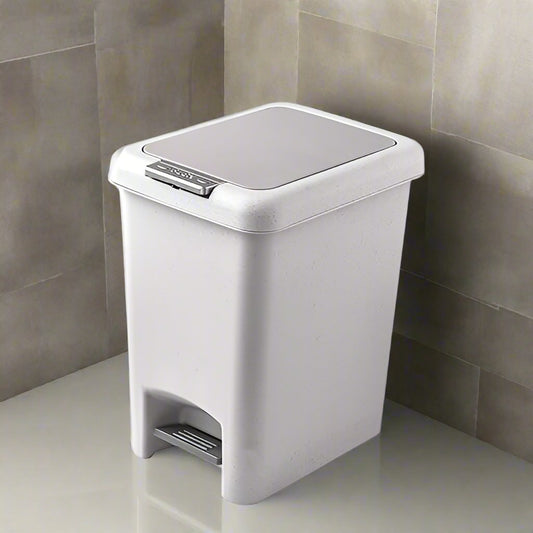 Multipurpose Quality 20 -Litres Pedal Push Dustbin | Garbage Can| Ideal for Bathroom, Bedroom, Home, and Outdoor