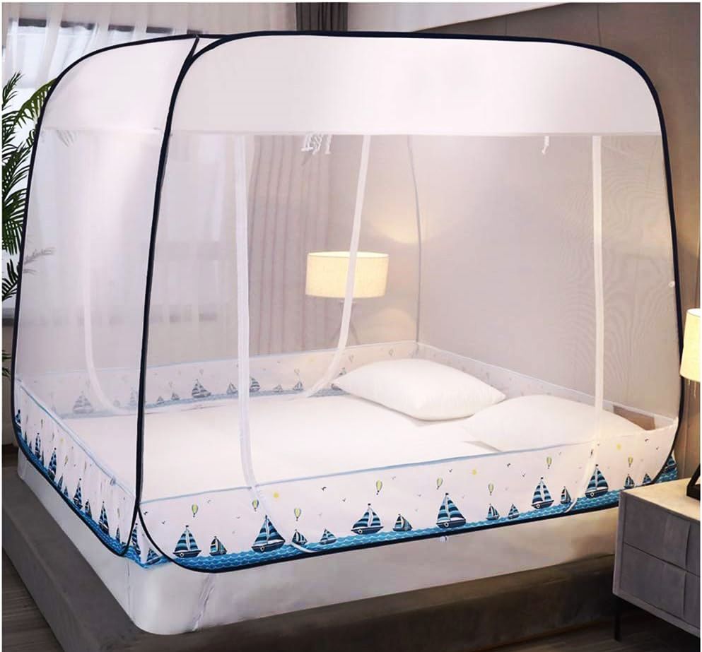 Foldable & Portable Mosquito Net | Sizes 5x6 and 6x6 for Ultimate Protection