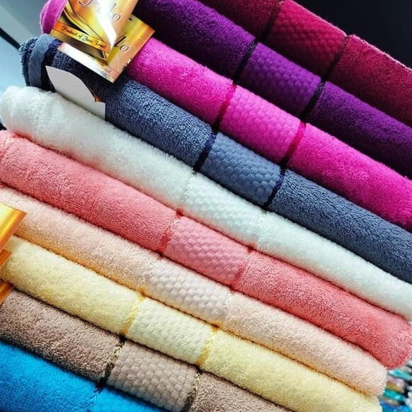 Soft & Absorbent 100% Cotton Polo Towels; 100cm by 150cm | Multiple Colors