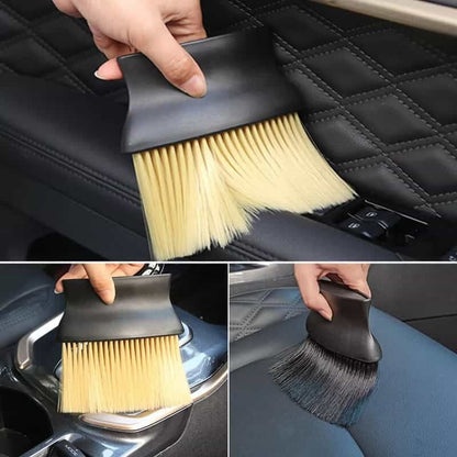 Car Interior Soft Cleaning Brush | Gentle & Effective Upholstery Cleaner