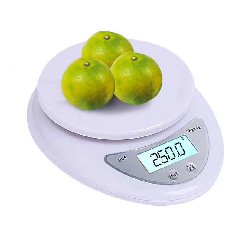 Electronic Kitchen Scale | Digital Display, Compact Design, Tare Function | Perfect For Baking, Cooking, & Portion Control