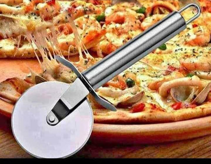 Stainless Steel Pizza Cutter | Circular Blade | Ergonomic Handle | Ideal For Home Kitchens, Pizza Restaurants, Or Any Pizza-loving Household