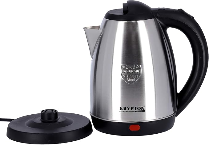 Ailyons 1.8L Electric Kettle | 1500W Fast Boiling Stainless Steel & Cordless Glass Kettle with Auto Shut-Off