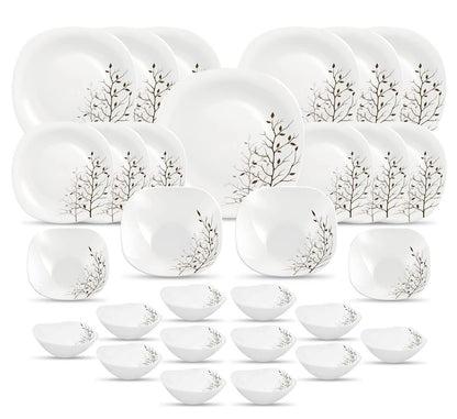 11 Quadra Square Dinner Plates (278mm) Autumn