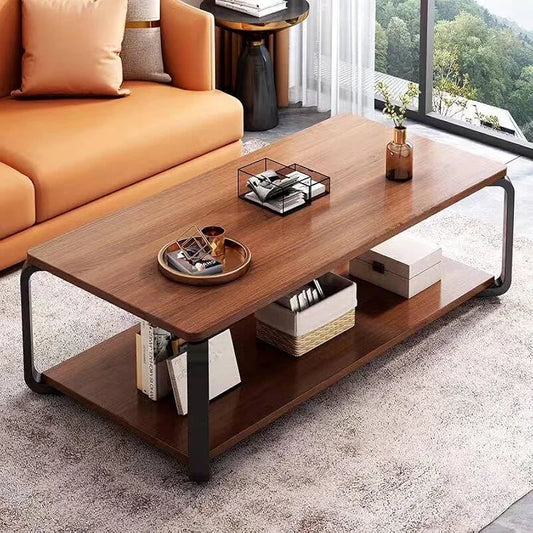 Modern Design Ergonomic Coffee Tea Table (MDF) C-21 | 120cm x 60cm | Sleek and Stylish