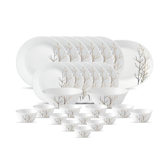 39 pcs Classique Dinner Set | Golden Fall | Elegant and Formal | Porcelain