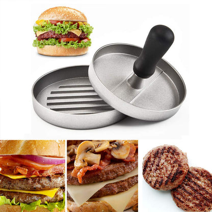 Aluminium Burger Press Kitchen BBQ Tool