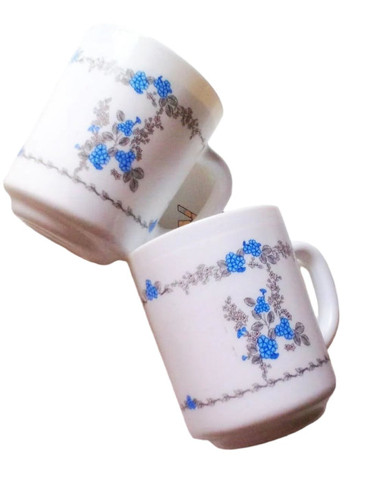 36pcs Royal Blossom 32cl Mugs | Elegant Decorative Drinkware Set