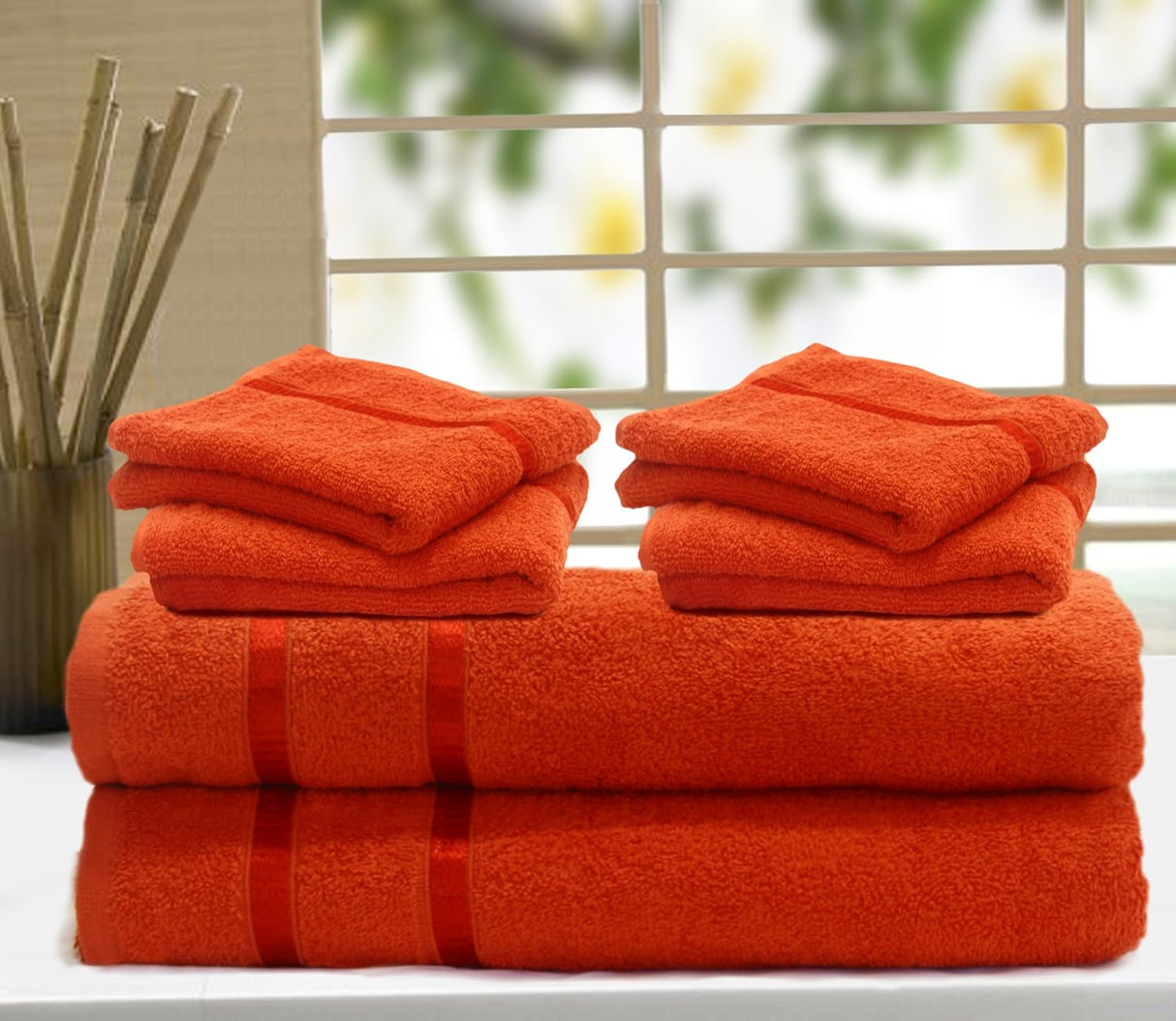 3 Pcs Egyptian Cotton Towels Set | 100% Cotton | Includes Bath Towel, Hand Towel, Washcloth